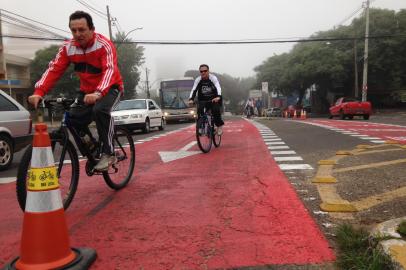 rdgol inauguração da ciclofaixa da Avenida medianeira