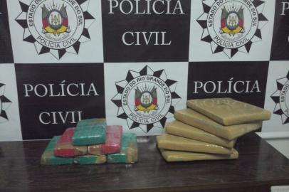 rdgol - maconha - cocaína - policia civil - santa maria