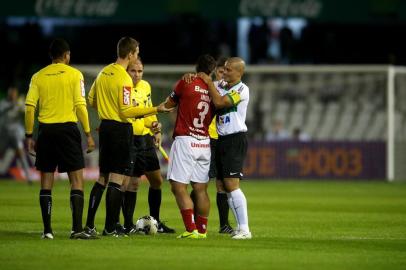 CURITIBA, PR, BRASIL. Inter enfrenta o Coritiba pela sexta rodada do Campeonato Brasileiro.
Foto: Alexandre Lops/Divulgação, Internacional