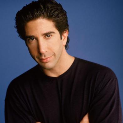 385848 05: Actor David Schwimmer stars as Ross Geller in NBCs comedy series Friends. (Photo by Warner Bros. Television)