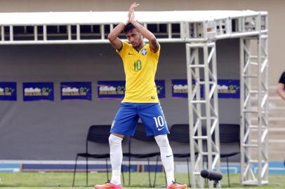  

GOIÂNIA, GOIÁS, BRASIL, 03-06-2014: Neymar, atacante da Seleção da Brasileira. Amistoso entre Brasil e Panamá a nove dias da abertura da Copa do Mundo (FOTO: Wander Roberto/VIPCOMM). 
Indexador: CARSTEN HORST