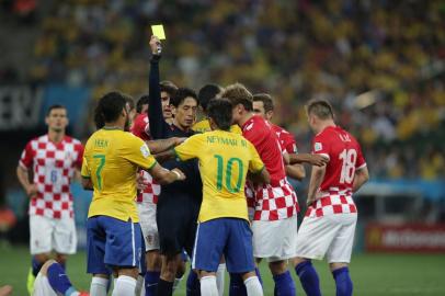  

SÃO PAULO, SP, BRASIL - 12-06-2014.A 20ª Copa do Mundo inicia com o duelo entre Brasil x Croácia, no Itaquerão.(FOTO: JEFFERSON BOTEGA/AGÊNCIA RBS,ESPORTE)
Indexador: Jefferson Botega