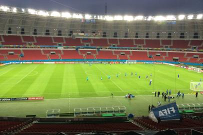 rdgol; Beira Rio; Honduras, Treino