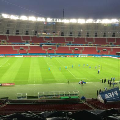 rdgol; Beira Rio; Honduras, Treino