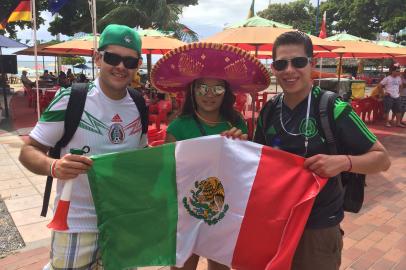 mexicanos em fortaleza, rdgol, copa do mundo