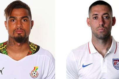 gana e estados unidos Clint DEMPSEY Kevin Prince Boateng