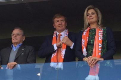  

Rainha Máxima Zorreguieta, da Holanda, chega ao Beira-Rio