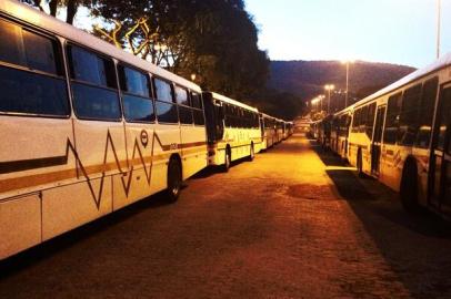 rdgol - carris - paralisação dos ônibus - segurança 