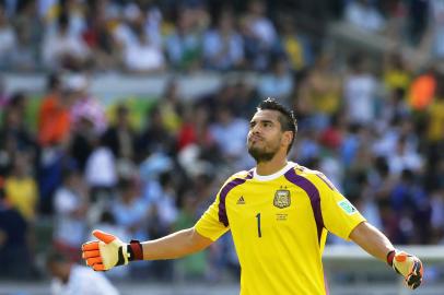 EFE (EXCLUSIVO GAÚCHA) - romero - argentina - irã - copa do mundo - rdgol - 21/06/2014