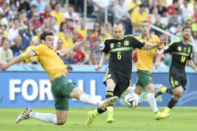 EFE (EXCLUSIVO GAÚCHA) - australia - espanha - copa do mundo - rdgol - 23/06/2014