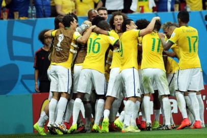  BRASÍLIA, BRASIL, 23-06-2014 :Jogo do Brasil X Camarões no estádio Mané Garrincha, que define a vaga brasileira para as oitavas da Copa do Mundo.(Foto: JEFFERSON BOTEGA/Agência RBS, Editoria Esporte)Indexador: Jefferson Botega