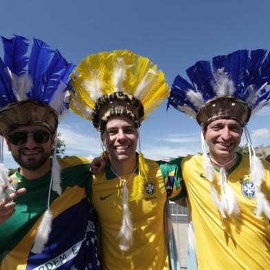  

BELO HORIZONTE, MINAS GERAIS, BRASIL - 08-07-2014 - A Seleção Brasileira entra em campo às 17h, no Mineirão, para duelar com a Alemanha por uma vaga na final da Copa do Mundo (FOTO: JEFFERSON BOTEGA/AGÊNCIA RBS)
Indexador: Jefferson Botega