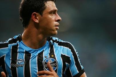  

PORTO ALEGRE , RS , BRASIL , 16- 07- 2014 - Campeonato Brasileiro, 10ª Rodada - Grêmio x Goiás na Arena do Grêmio.(FOTO:FÉLIX ZUCCO/ AGENCIA RBS )
Jogador Giuliano
Indexador: Felix Zucco