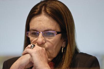 A presidenta da Petrobras, Graça Foster