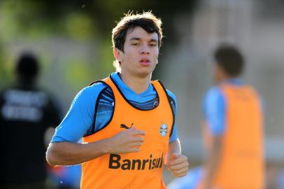  Treino do Grêmio para jogo contra o Avaí pelo Campeonato Brasileiro 2010. Mithyuê 