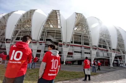  

PORTO ALEGRE, RS, BRASIL, 09-08-2014 : Treino do Internacional fechado para torcedores e imprensa na véspera do Gre-Nal. (Foto: BRUNO ALENCASTRO/Agência RBS, Editoria Esportes)