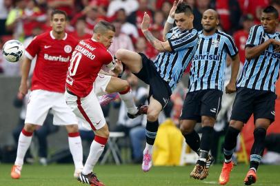  PORTO ALEGRE, RS, BRASIL ¿ Gre-Nal 402. 14ª rodada do Brasileirão. Jogo clássico Gre-Nal no Estádio Beira-Rio (FOTO: MAURO VIEIRA/AGÊNCIA RBS)