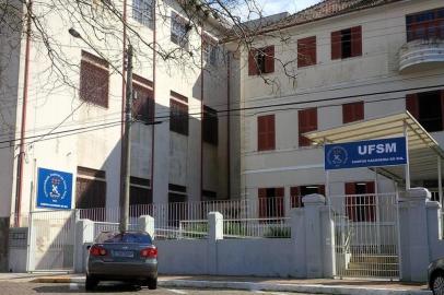  SANTA MARIA,RS,BRASIL,11/08/2014_Campus da Universidade Federal de Santa Maria (UFSM). O prédio ¿ localizado na Avenida Presidente Vargas, no Centro do município ¿ passou por reformas para atender os alunos dos cinco cursos de graduação implantados nessa primeira fase: Arquitetura e Urbanismo, Engenharia Elétrica, Engenharia Mecânica, Engenharia Agrícola, e Engenharia de Transporte e Logística.FOTOS: DIVULGAÇÃO UFSM