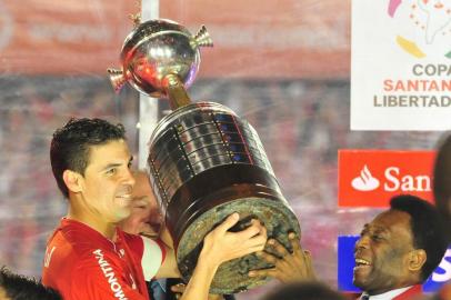  Final da Libertadores de 2010,Inter x Chivas no estádio Beira-rio.Jogador Bolívar