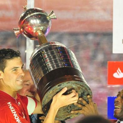  Final da Libertadores de 2010,Inter x Chivas no estádio Beira-rio.Jogador Bolívar