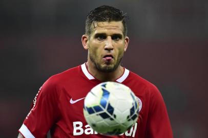  

PORTO ALEGRE, RS, BRASIL - 20.08.2014 - Brasileirão, 16ª Rodada, Inter x São Paulo no estádio Beira-Rio.(FOTO:MAURO VIEIRA/AGÊNCIA RBS)
Jogador Rafael Moura