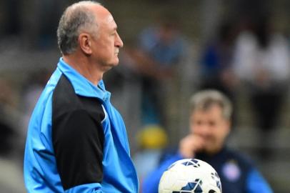  

PORTO ALEGRE,RS,BRASIL - 31.08.2014 - Campeonato Brasileiro - 18ª Rodada - Grêmio x Bahia na Arena do Grêmio.(FOTO:FERNANDO GOMES/AGÊNCIA RBS)
Técnico Felipão