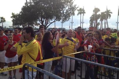 rdgol - entorno do estádio - colômbia - torcida