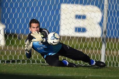 zol - grêmio - goleiro - marcelo grohe - treino - olímpico