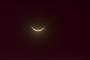ITAJAI,SC,BRASIL, 11/09/2013: Ultimo dia de lua nova nos céus do hemisfério sul