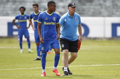 Erik, Grêmio, Felipão, treino