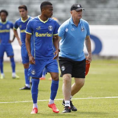 Erik, Grêmio, Felipão, treino