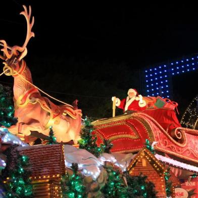  26º Natal Luz de Gramado. Ensaio aberto do Grande Desfile de Natal.