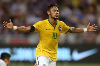  

Neymar comemora um de seus gols na partida entre BRASIL X JAPAO, no SINGAPURA NATIONAL STADIUM.
Indexador: Rafael Ribeiro