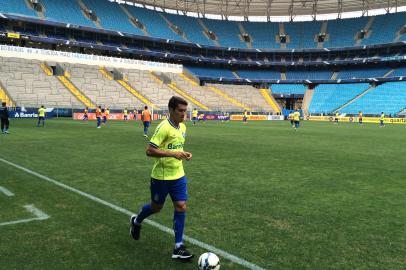 treino grêmio - arena - riveros - cruzeiro