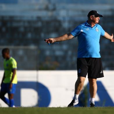 zol - felipão - luiz felipe scolari - grêmio - treino - 28/11/2012