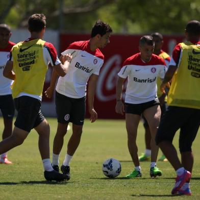  PORTO ALEGRE, RS, BRASIL - 28-11-2014 - Inter faz último treino no CT Parque Gigante antes de receber o Palmeiras (FOTO: FERNANDO GOMES/AGÊNCIA RBS)