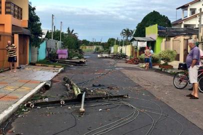 rdgol, esteio, poste, moradores, temporal