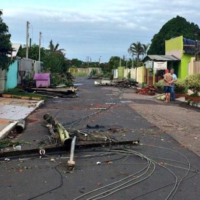 rdgol, esteio, poste, moradores, temporal