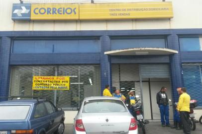 Correios, paralisação, greve, Pelotas