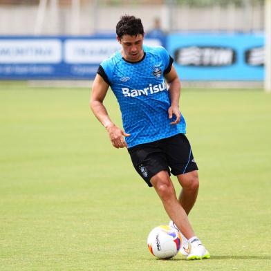 Giuliano - Grêmio - meia - treino