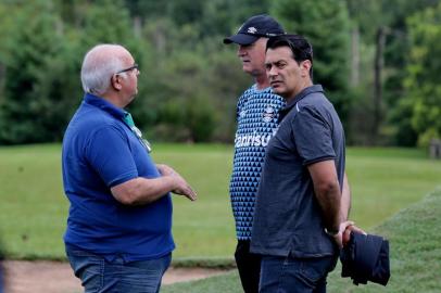  GRAMADO, RS, BRASIL - 15-01-2015 -  Pré-temporada 2015 do Grêmio em Gramado, treino físico no gramado Golf Clube.(FOTO: LAURO ALVES/AGÊNCIA RBS)