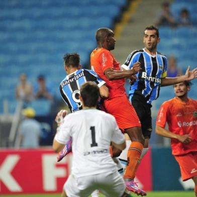  PORTO ALEGRE,RS, BRASIL, 23-02-2015 - Campeonato Gaúcho 2015- 7ª Rodada, Grêmio x Juventude na Arena do Grêmio.(Foto:CARLOS MACEDO/Agência RBS)