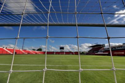  PELOTAS, RS, BRASIL - Preparativos em Pelotas para o primeiro jogo da Copa do Brasil entre Brasil de Pelotas X Flamengo.