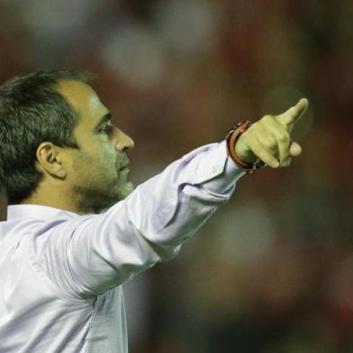  PELOTAS,RS,BRASIL, 25-02-2015 - Brasil de Pelotas x Flamengo partida válida pela COPA do BRASIL no estádio  Bento Freitas em  Pelotas.Foto:(RICARDO DUARTE/Agência RBS)Técnico Rogério Zimmermann 