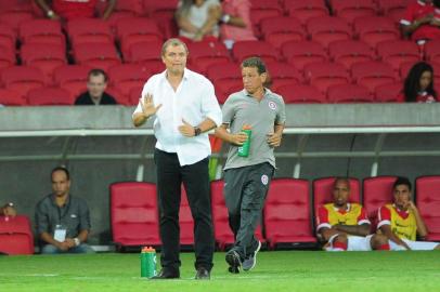  PORTO ALEGRE, RS, BRASIL, 01-03-2015 - Campeonato Gaúcho 2015 - 8ª Rodada,  Internacional x Grêmio no Estádio Beira-Rio.(Foto:Ricardo Duarte/Agência RBS)Técnico Diego Aguirre