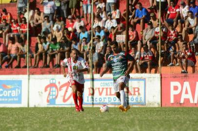  SANTA MARIA, RS, BRASIL, 01/03/2015.Inter-sm vence o clássico RIONAL por 3 à 0. No estádio Presidente Vargas em santa maria.FOTO: GABRIEL HAESBAERT/ESPECIAL