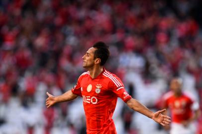 campeonato português - benfica x braga - gol jonas