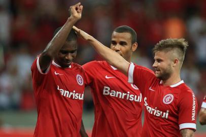  PORTO ALEGRE, RS, BRASIL - 25-03-2015 -Gauchão - 13ª Rodada, Internacional x Avenida no estádio Beira-rio.(FOTO:FERNANDO GOMES/AGÊNCIA RBS)Jogador Juan abre o placar, Inter 1x0 Avenida