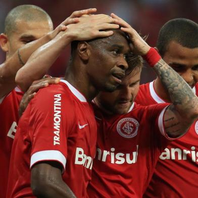  PORTO ALEGRE, RS, BRASIL - 25-03-2015 -Gauchão - 13ª Rodada, Internacional x Avenida no estádio Beira-rio.(FOTO:FERNANDO GOMES/AGÊNCIA RBS)Jogador Juan abre o placar, Inter 1x0 Avenida