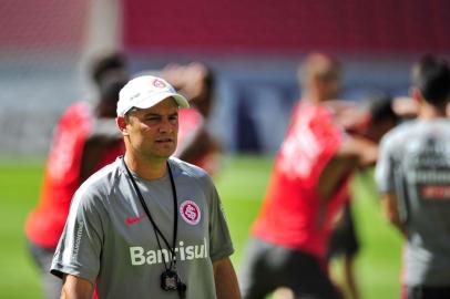  PORTO ALEGRE,RS,BRASIL,03-03-2015-Inter faz último treino antes de encarar o Emelec na quarta, pela Libertadores. Diego Aguirre/Técnico  (FOTO: FÉLIX ZUCCO/AGENCIA RBS)